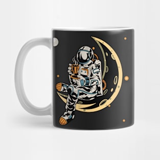 Having tea on the moon Mug